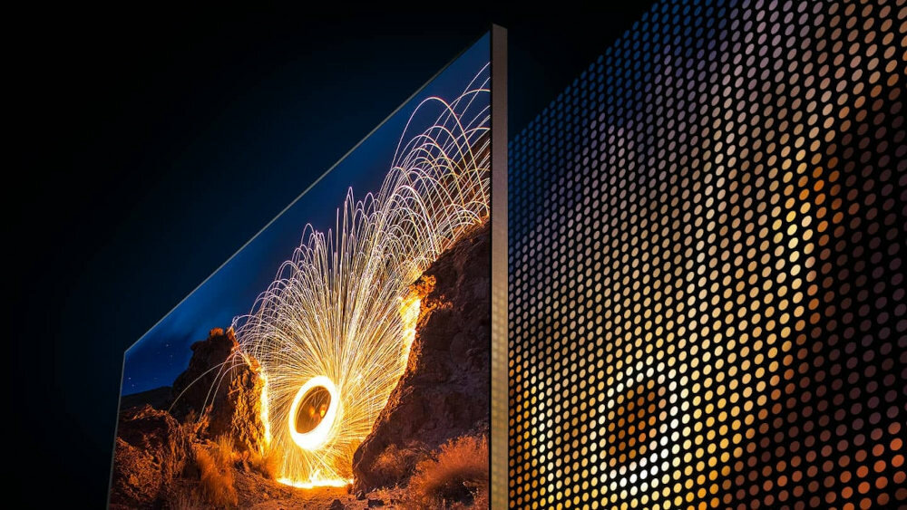 Telewizor SAMSUNG Q950RBTXXH - podświetlenie