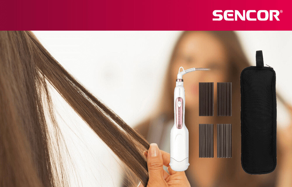 Prostownica SENCOR SHI 6300GD 200 stopni wygląd design prezentacja wizualizacja 