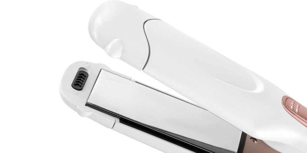 Prostownica SENCOR SHI 6300GD 200 stopni Tytanowa podłoga precyzyjne prostowanie tworzenie fal i nadawanie fryzurze objętości Prosta obsługa i szybkie nagrzewanie