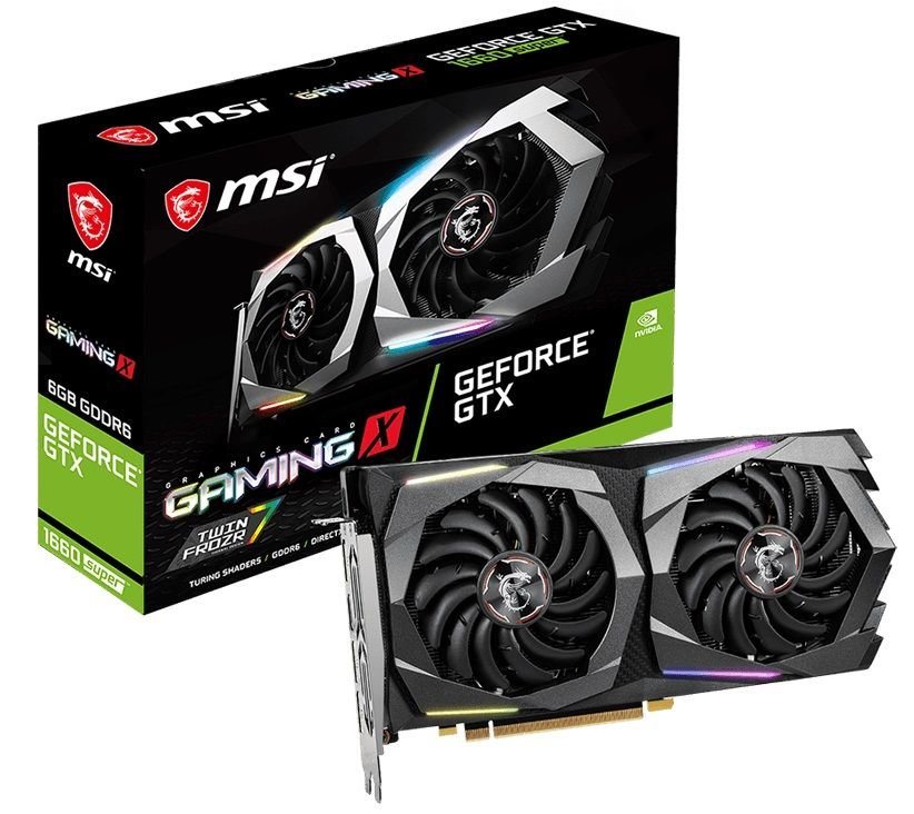 Karta graficzna MSI GeForce GTX 1660 Super Gaming X 6GB - Karta graficzna
