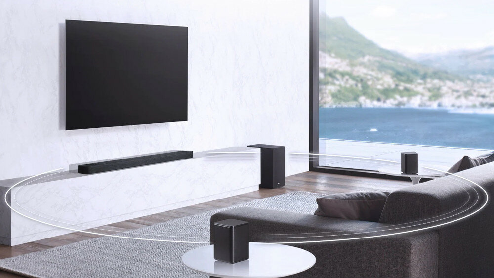 Soundbar LG SL8Y - sterowanie głosowe
