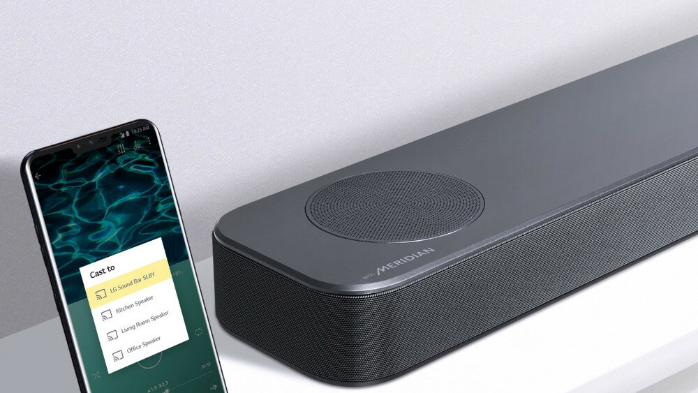 Soundbar LG SL8Y - wykonanie