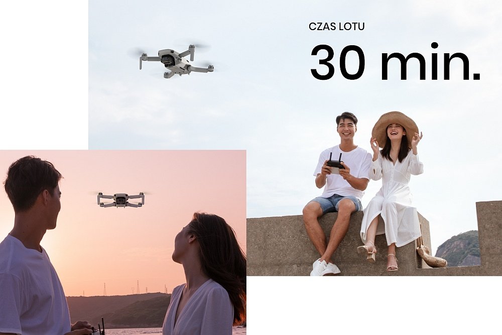Dron DJI Mavic Mini bateria czas lotu akumulator ładowanie