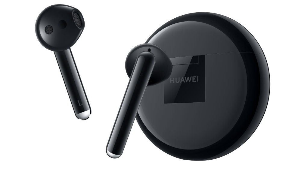 Słuchawki Douszne HUAWEI FreeBuds 3 Czarny - Ogólny Wygląd