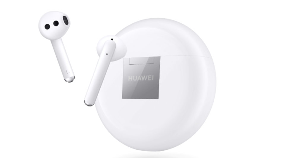 Słuchawki Douszne HUAWEI FreeBuds 3 Bialy - Ogólny Wygląd