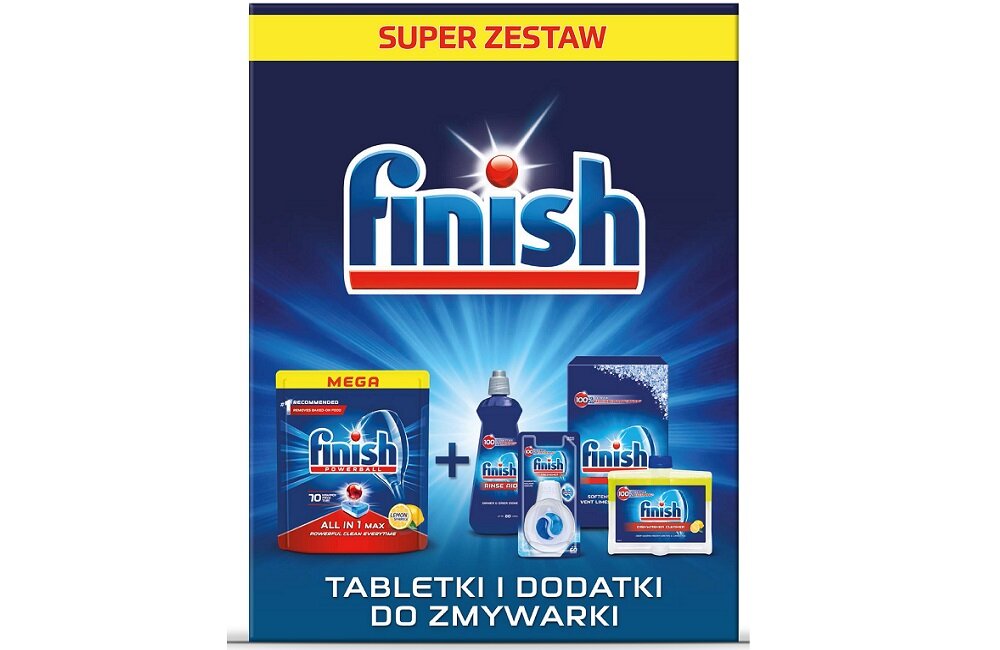 Zestaw środków czystości FINISH Poczuj orzeźwiającą świeżość cytrusów