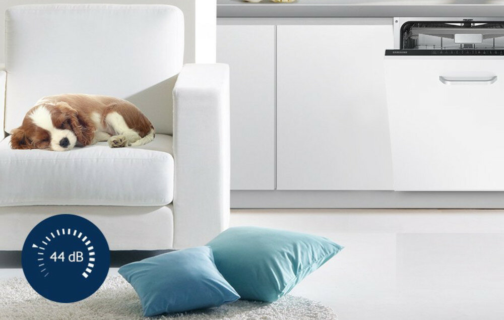 Zmywarka SAMSUNG DW50R4060BB cicha praca bez drgań bez wibracji