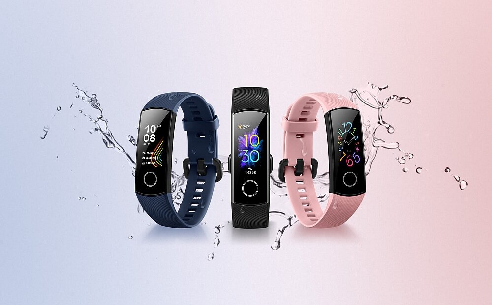 Smartband HONOR Band 5 opis cechy parametry specyfikacja kolory