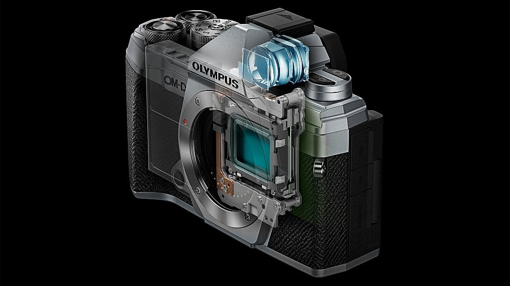 APARAT OLYMPUS E-M5III wizjer