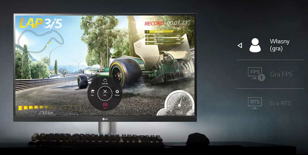 Monitor LG 27UL850 27 3840x2160px IPS - Game mode