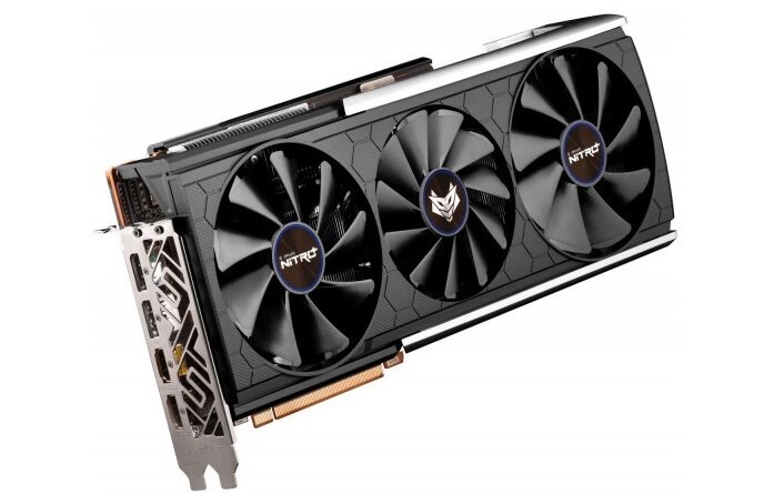 Karta graficzna SAPPHIRE Radeon Nitro+ RX 5700 XT 8G - dostępne złącza hdmi display port cztery odrębne monitory