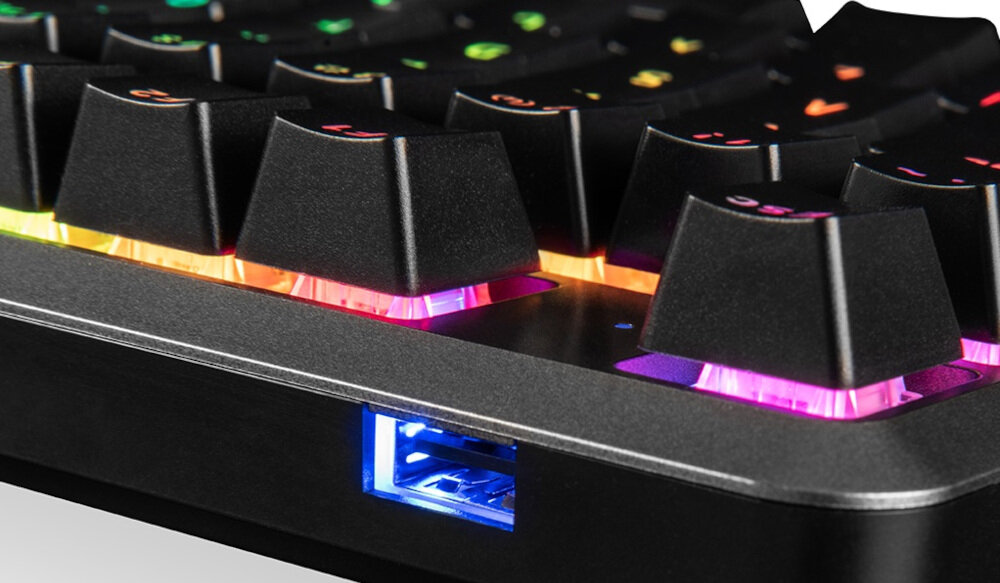 MODECOM Volcano Lanparty 2 RGB przelaczniki Gateron Blue