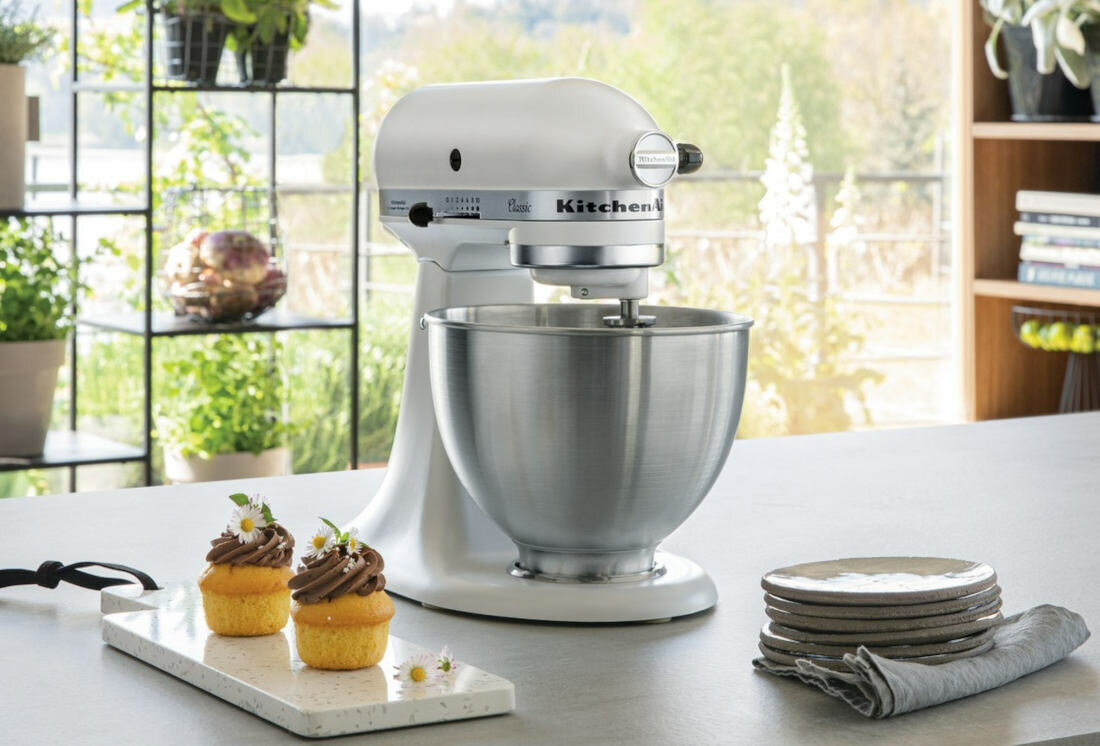Robot kuchenny KITCHENAID Classic 5K45SSEOB 275W funkcjonalny niski poziom halasu stabilny funkcjonalny