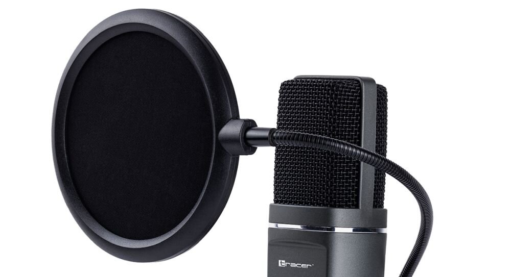 Mikrofon TRACER Digital USB PRO dźwięk jakość nagrywanie przenoszenie pasmo czułość mocowanie łączność port szumy redukcja charakterystyka nagranie