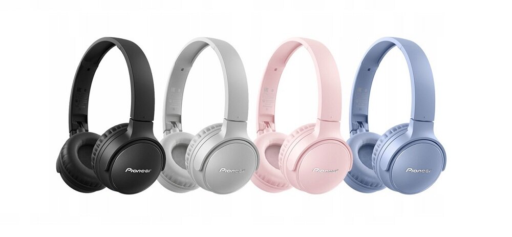 Słuchawki nauszne PIONEER S3 Wireless Czarny kolory