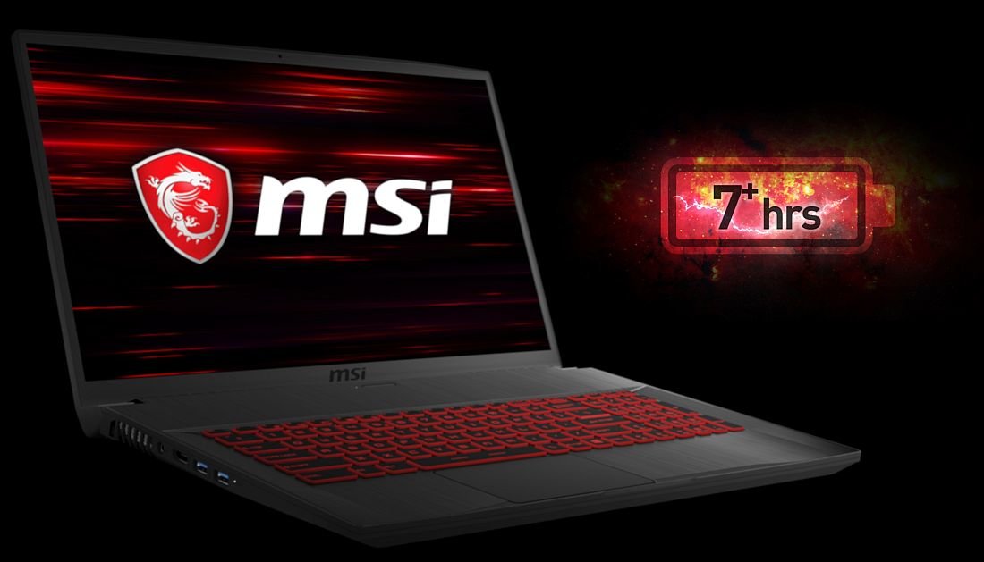 Laptop gamingowy GF75 Thin - Bateria