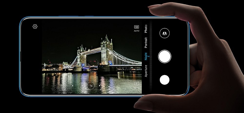 Smartfon HONOR 9X zdjęcia nocne si ai