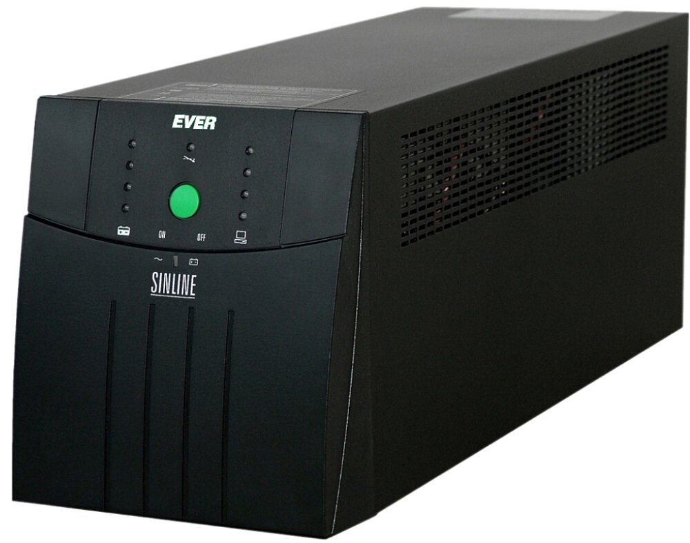 Zasilacz UPS EVER Sinline USB HID 1600 - niezawodnosc