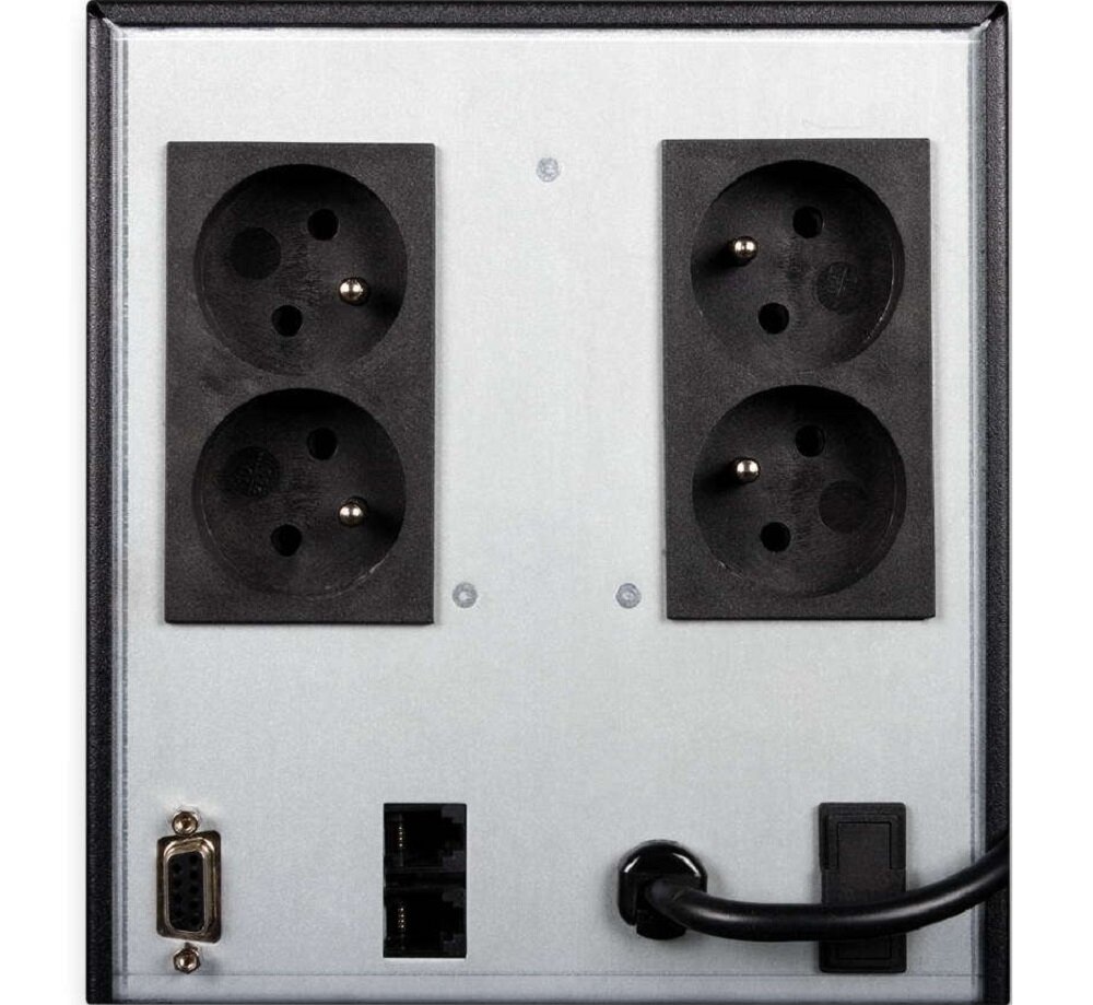 Zasilacz UPS EVER Sinline USB HID 1600 - systemy zabezpieczen
