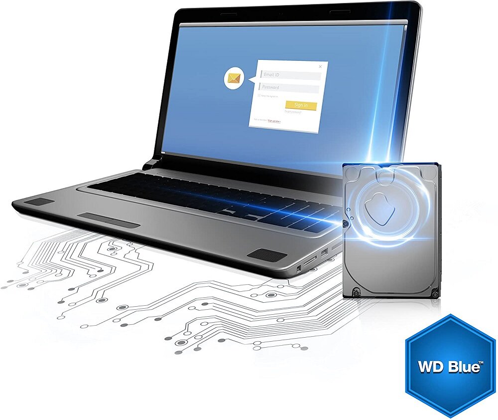 Dysk WD Blue 2TB HDD - funckje wysoka wydajnosc