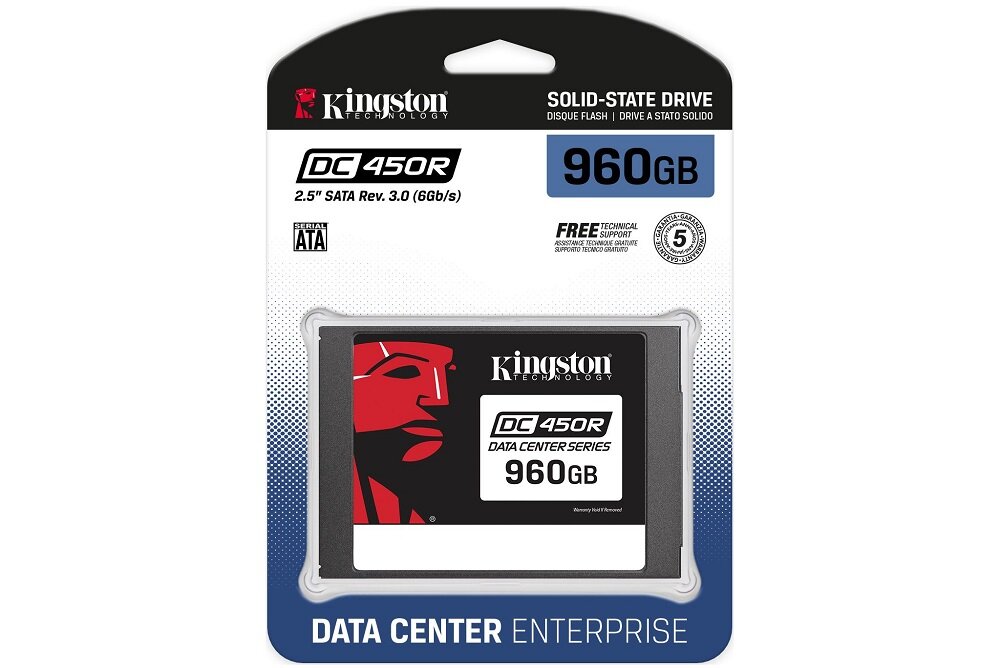 Dysk KINGSTON DC450R - nowoczesne technologie S.M.A.R.T szyfrowanie 256-bit AES