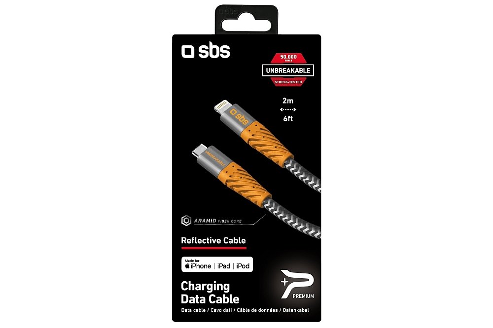 Kabel USB SBS UNBRAKABLE długość
