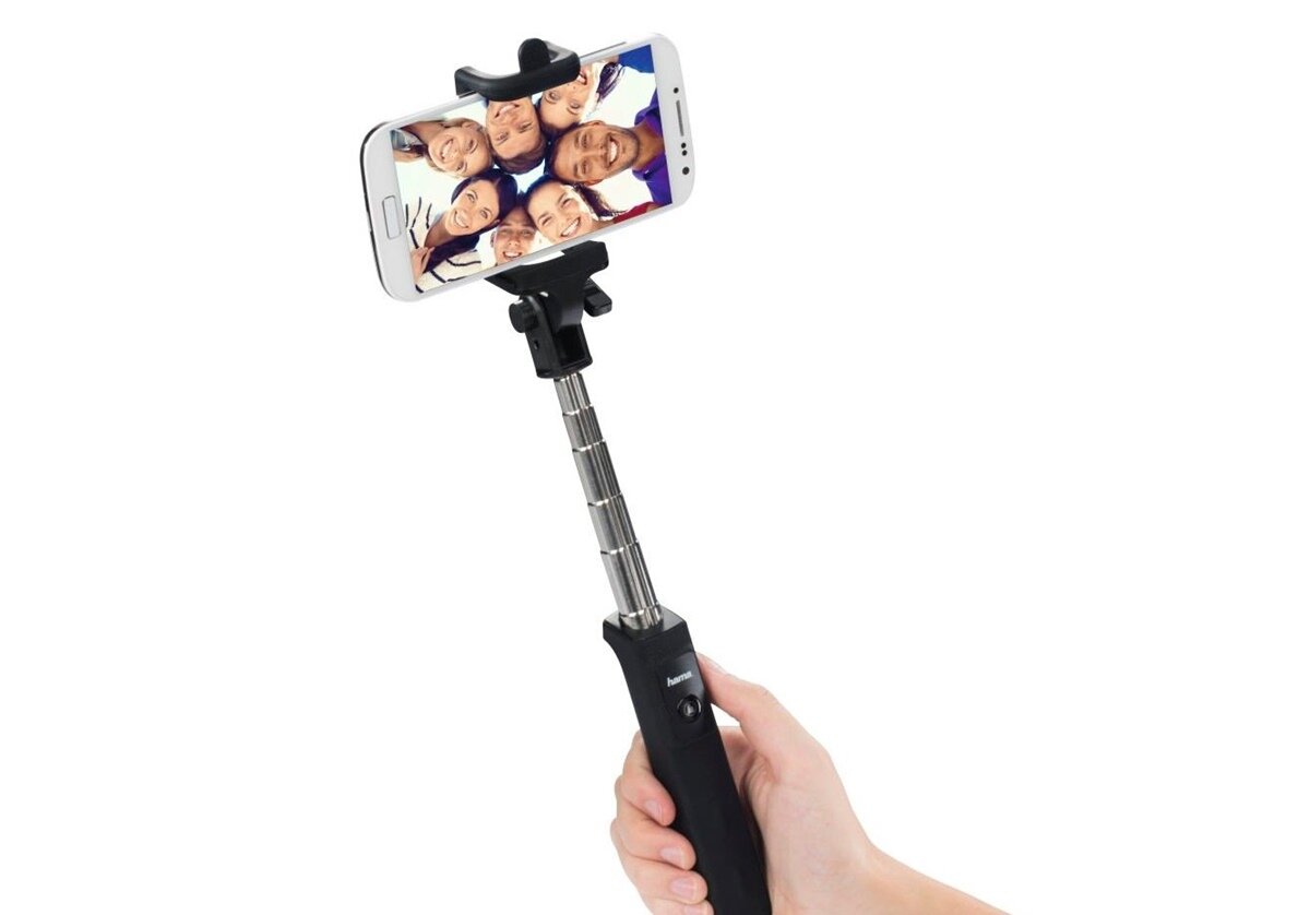 Teleskopowa rączka, szersza perspektywa, zdjęcia grupowe, selfie stick Hama Fun 70