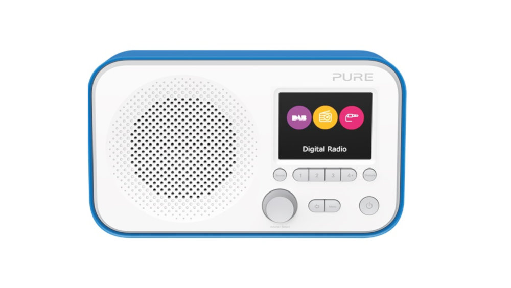 Radio PURE ELAN E3 Bialo Niebieski - Sterowanie