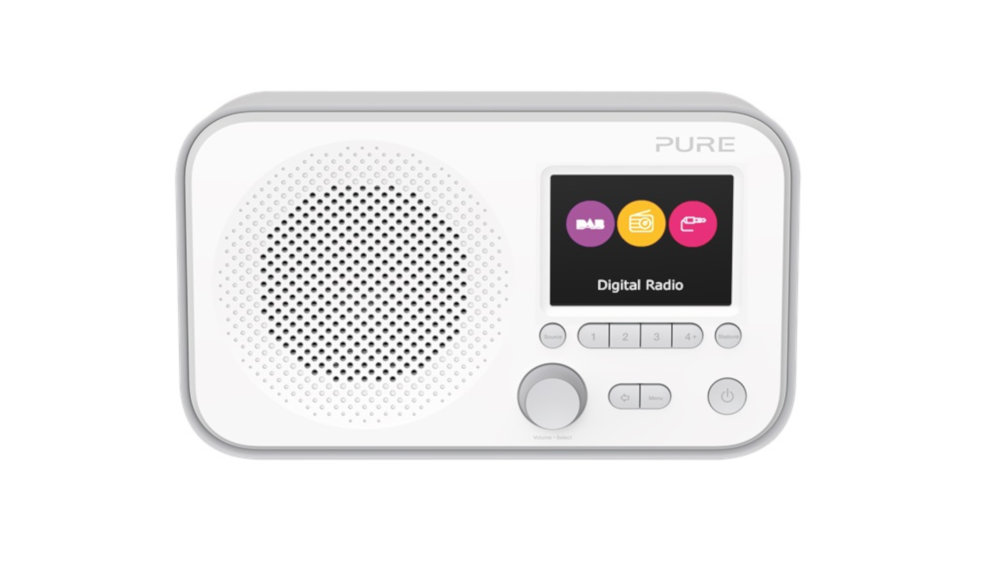 Radio PURE ELAN E3 Bialo Szary - Ogolny