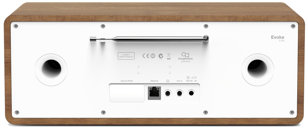 Radioodtwarzacz PURE Evoke C-D6 - złącza