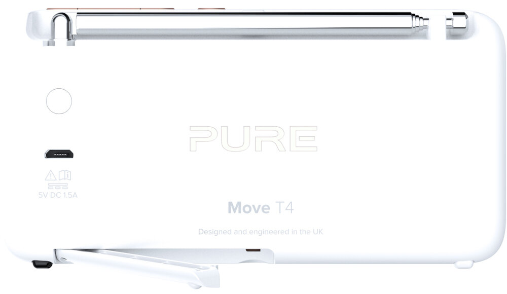 Radio PURE Move T4 - zasilanie