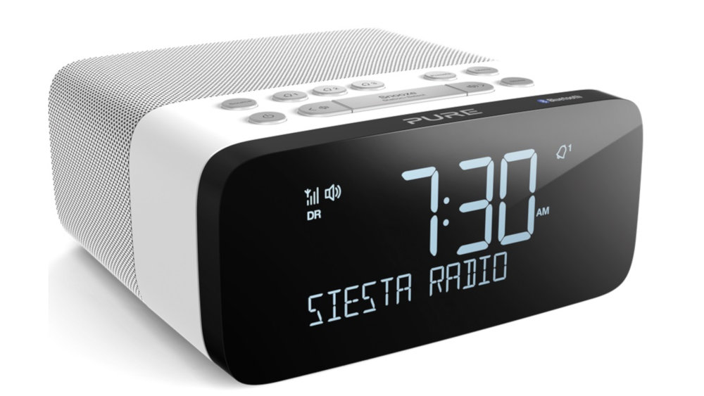 Radiobudzik PURE Siesta Charge Bialy - Ogólny