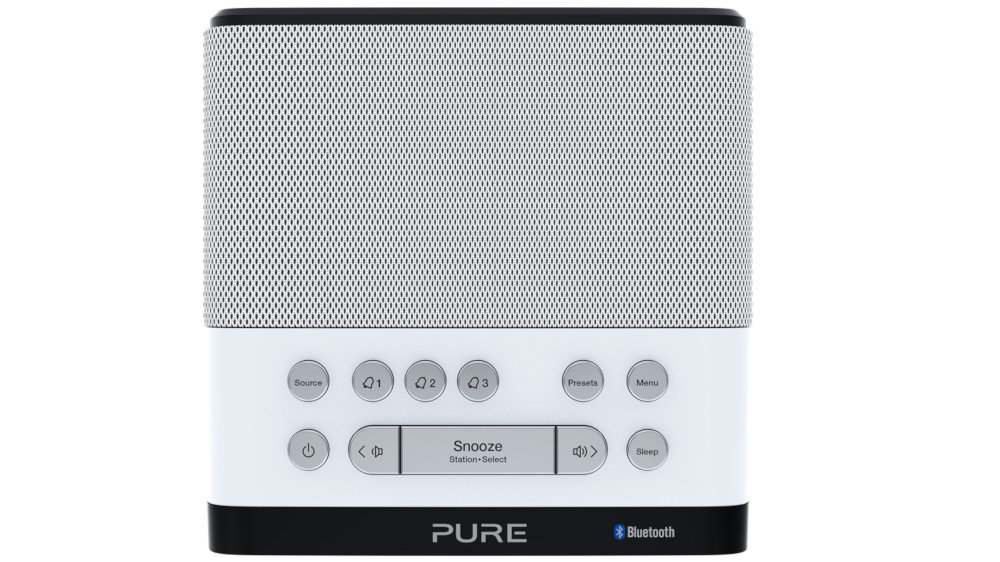 Radiobudzik PURE Siesta Charge Bialy - Cyfrowy Tuner FM