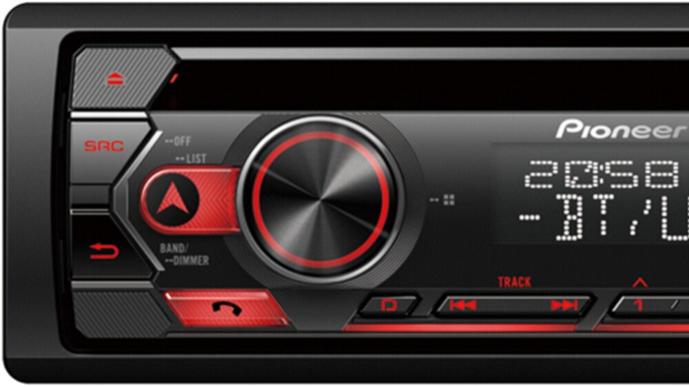 Radio samochodowe PIONEER DEH-S320BT - muzyka