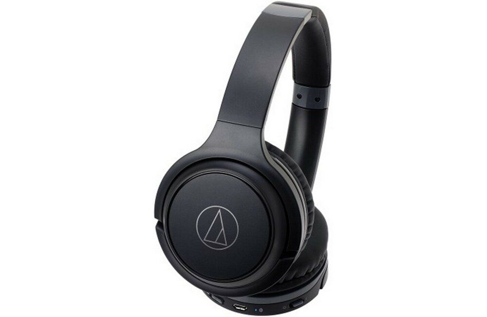 Słuchawki nauszne AUDIO-TECHNICA ATH-S200BT mikrofon kabel dźwięk muzyka basy tony zakres przetwornik