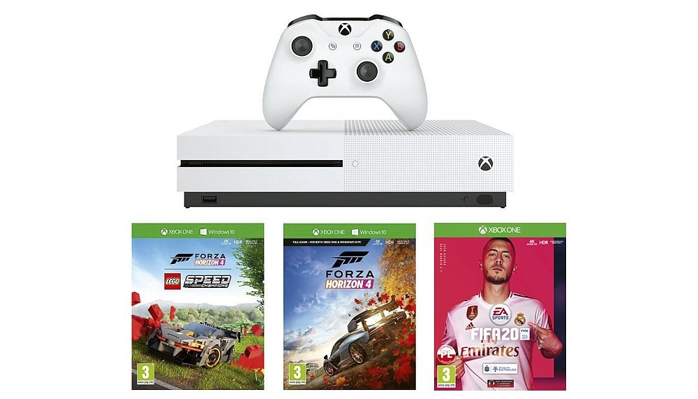 Konsola MICROSOFT XBOX ONE S gra w zestawie