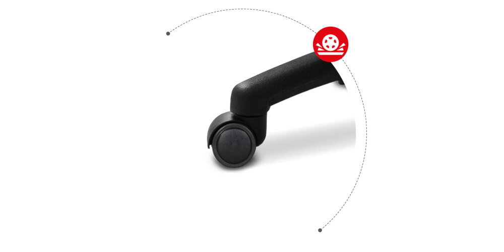 FOTEL HUZARO FORCE 4.2 kółka brak zarysowań