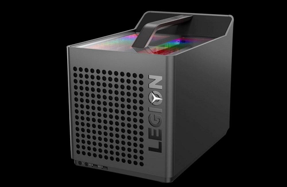 Komputer LENOVO Legion C730 19ICO i7 9700K 16GB SSD 512GB GeForce RTX2080 Windows 10 Home Wnętrze pełne akcji