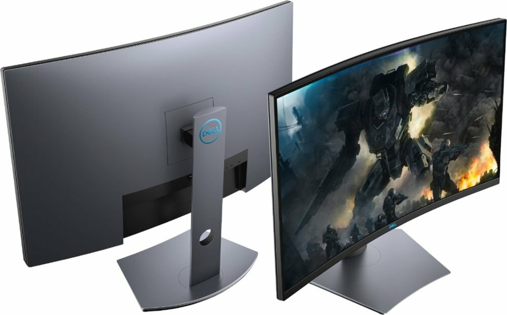 Monitor DELL S3220DGF - matowa powłoka matrycy lepszy komfort pracy