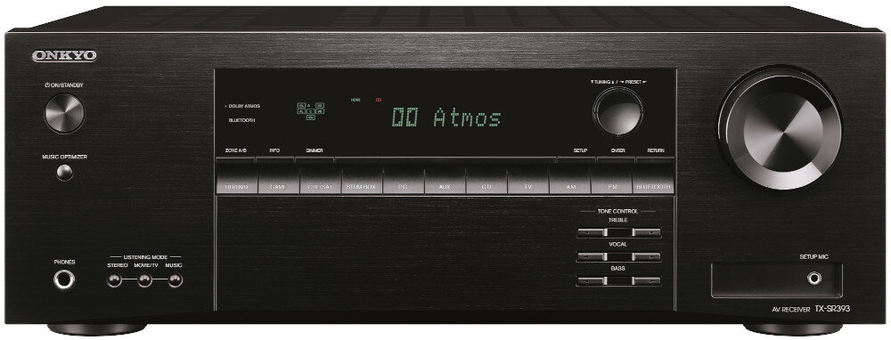 Kino domowe ONKYO TX-SR393B + TAGA TAV-506  - łączność