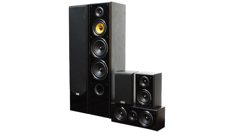 Kino domowe ONKYO TX-SR393B + TAGA TAV-606-v.3 - kolumny