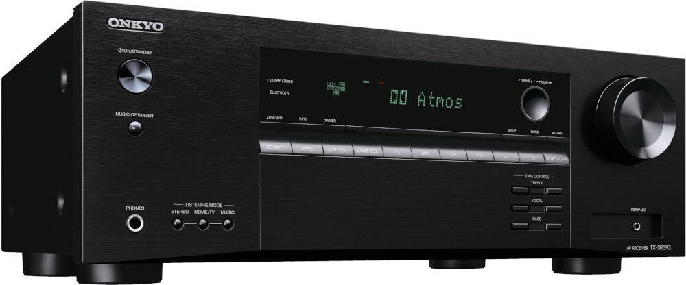 Kino domowe ONKYO TX-SR393B + KODA AV707 - dźwięk