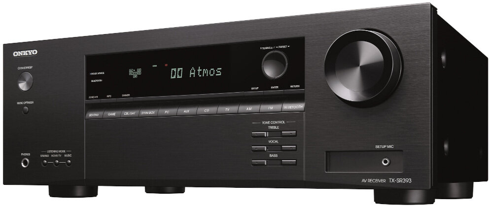 Kino domowe ONKYO TX-SR393B + TAGA TAV-606  - łączność