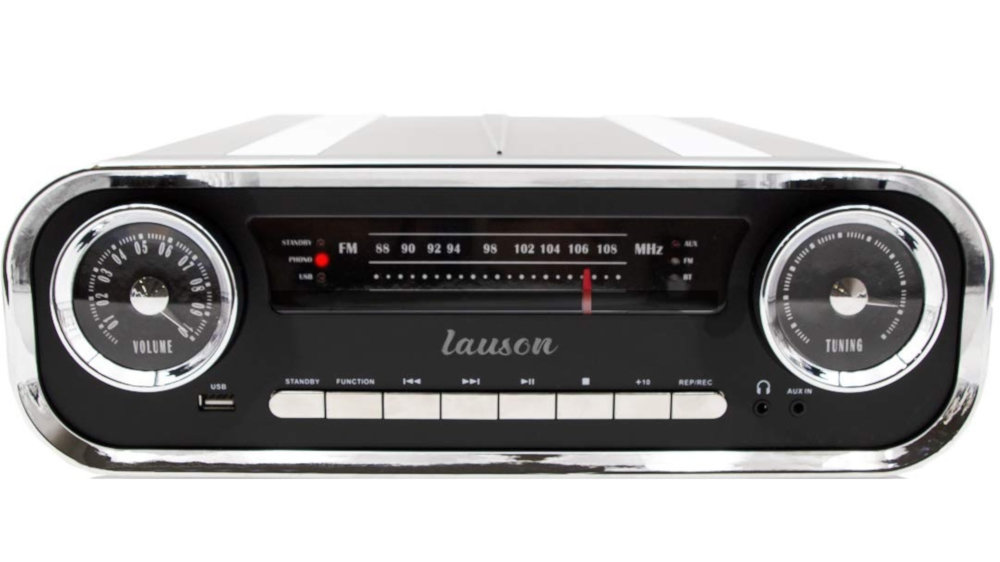 Gramofon LAUSON 01TT16 Retro Czarny - Muzyka