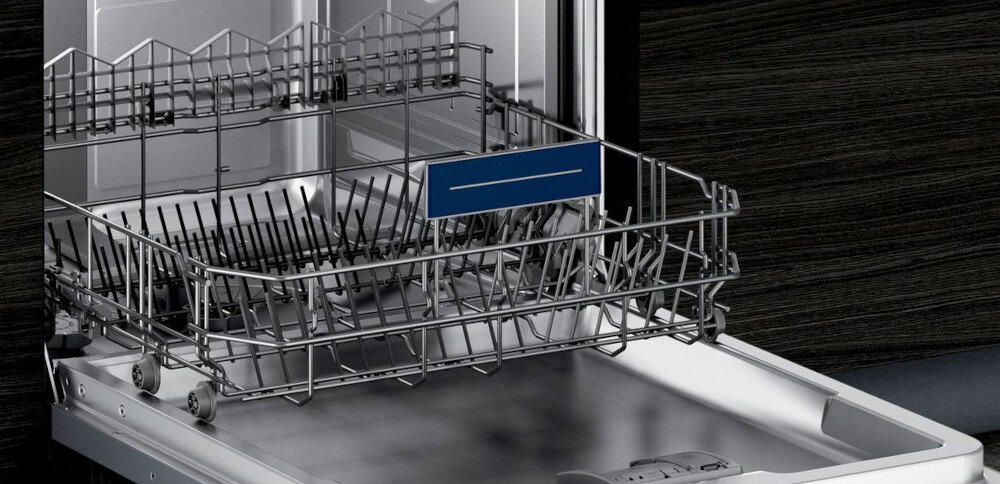 Zmywarka SIEMENS SX736X19NE kosze flexComfort pro bezpieczne przechowywanie składane elementy