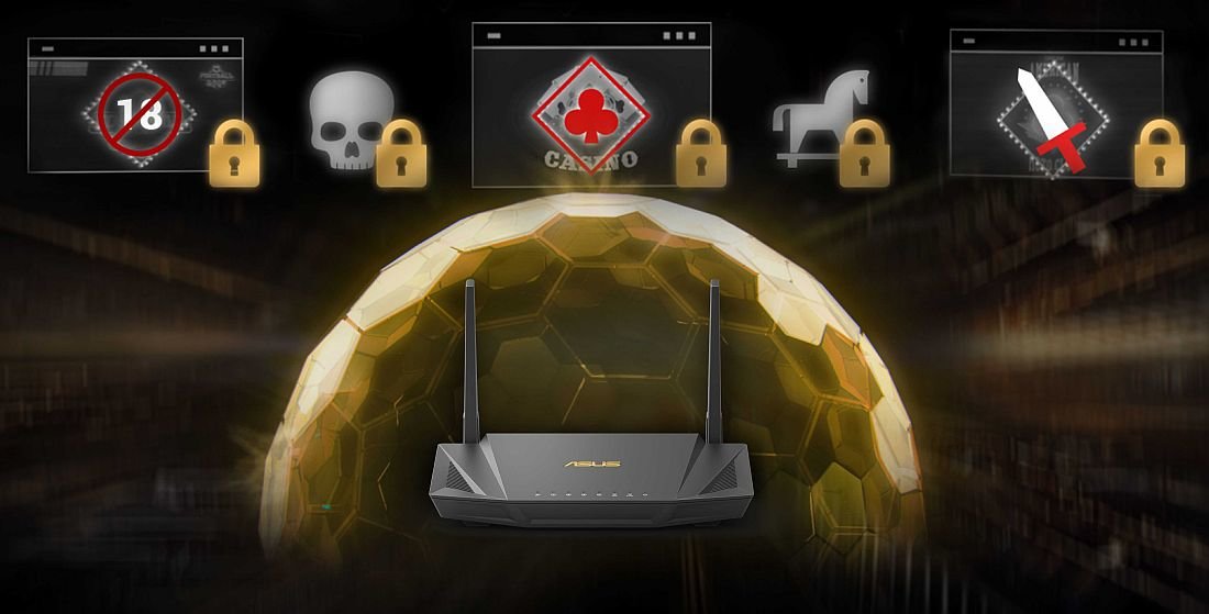 Router ASUS RT-AX56U - AiProtection Pro