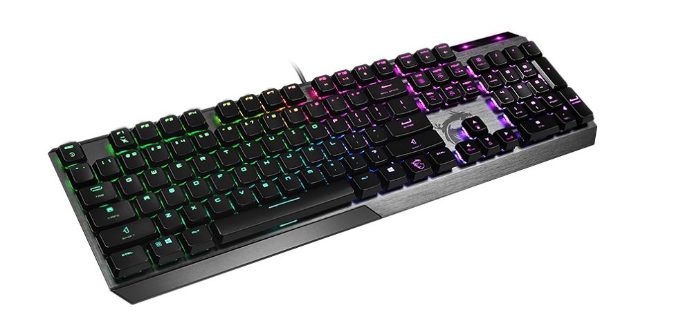 Klawiatura MSI Vigor GK50 antypoślizgowe stopki