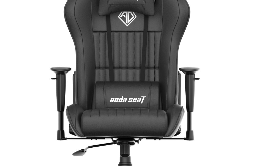 Fotel ANDA SEAT Jungle Series Czarny regulacja podłokietniki 