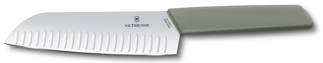 Nóż VICTORINOX Swiss Modern 6.9056.17K6B  ryflowane ostrze 17-centymetrowe ostrze ryflowana krawędź krojenie