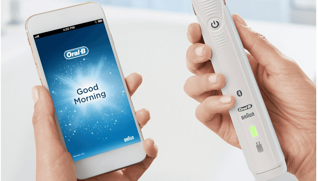 Szczoteczka rotacyjna ORAL-B Smart 5 5000N Biala aplikacja mobilna Oral-B